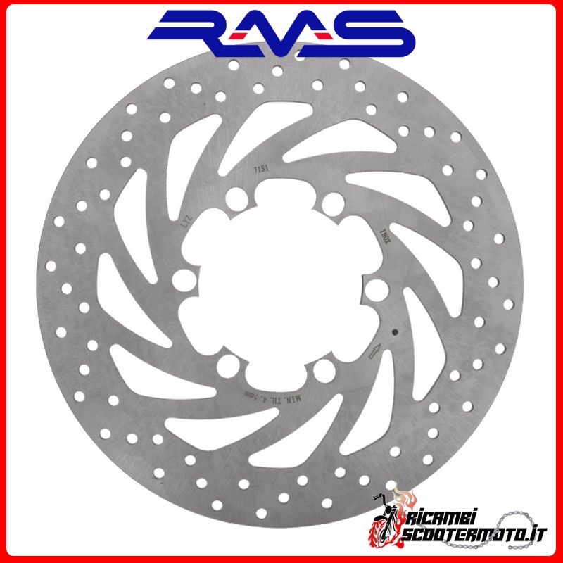RMS FRONT BRAKE DISC PIAGGIO BEVERLY 4T 4V IE EURO3 SPORT TOURING 350 2011-2014