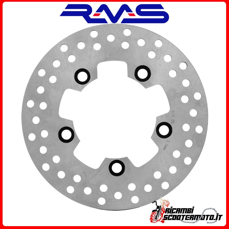 DISQUE DE FREIN ARRIÈRE RMS SCOOTER KYMCO AGILITY CARRY EURO4 125 2017