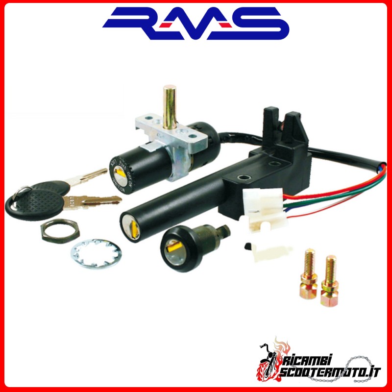 KIT DE BLOQUEO DE CERRADURA RMS APRILIA SCARABEO 50 1993-1997