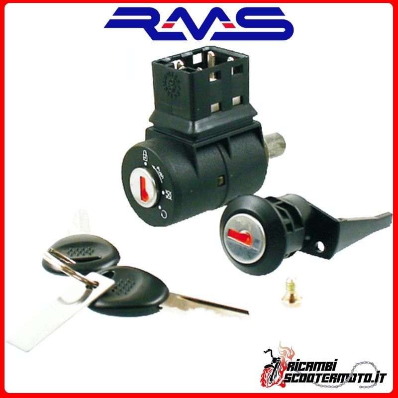 KIT BLOCCHETTO SERRATURA RMS SACHS REGGAE 50 1996-1997