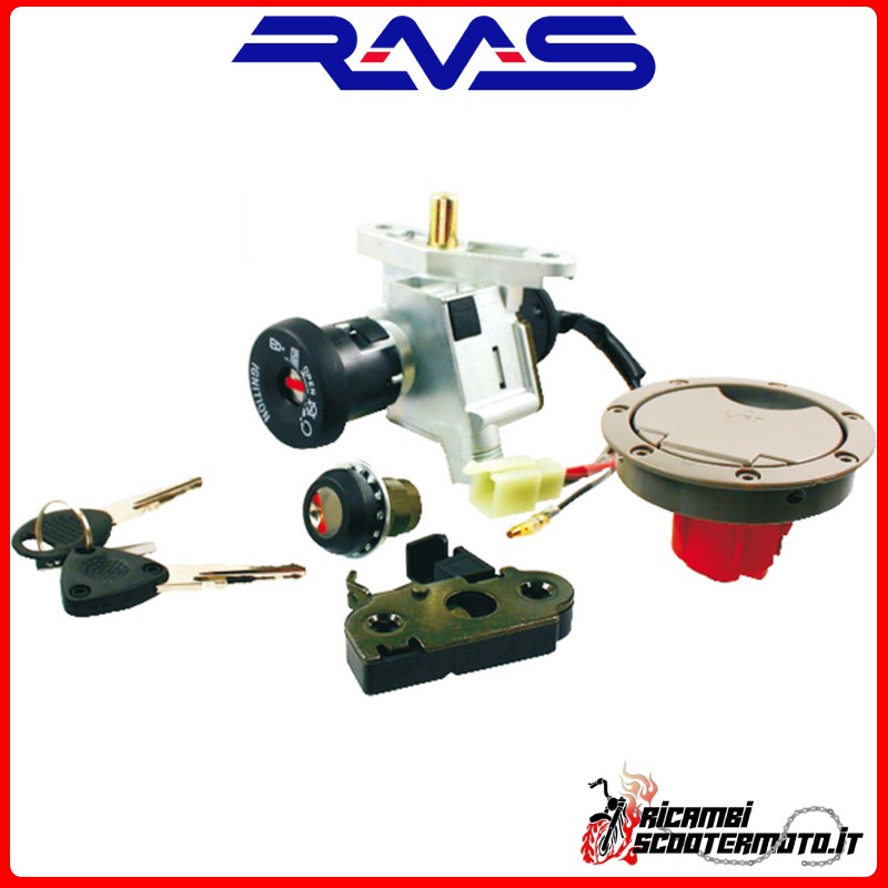 KIT DE BLOQUEO DE CERRADURA RMS MBK YQ NITRO 50 2001-2002