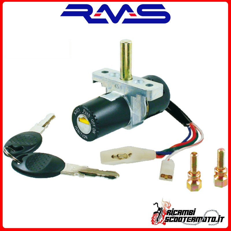 KIT BLOCCHETTO SERRATURA RMS APRILIA CLASSIC 125 1995-1999