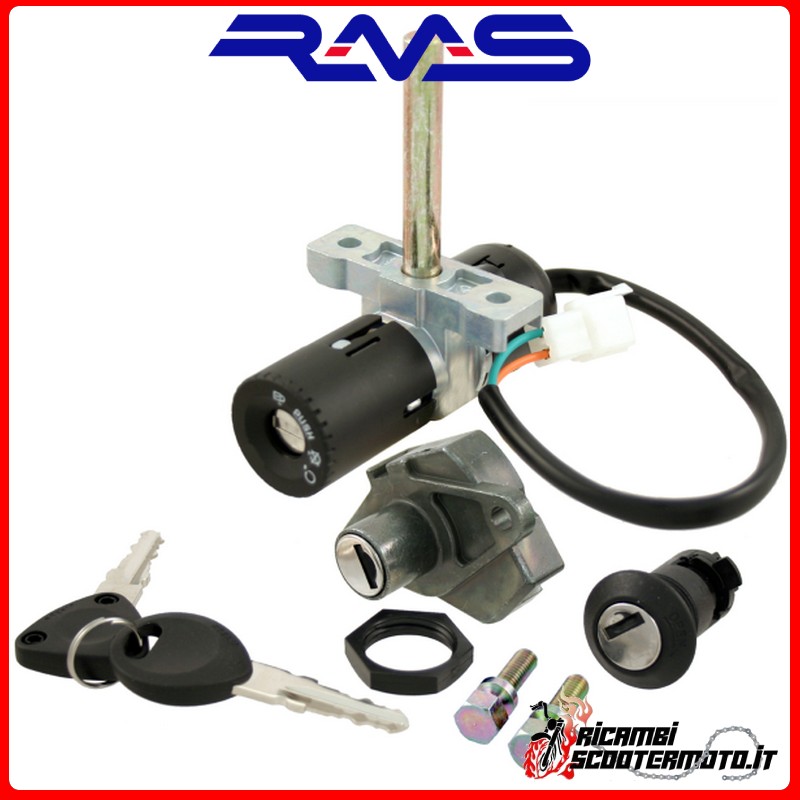 KIT DE BLOQUEO DE CERRADURA RMS APRILIA SPORT CITY 125 2004-2006