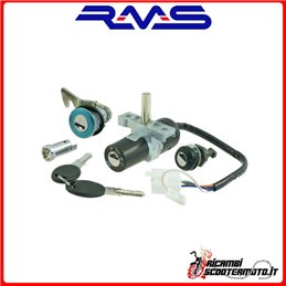 KIT DE BLOQUEO DE CERRADURA RMS APRILIA SCARABEO 4T 100 2001-2005