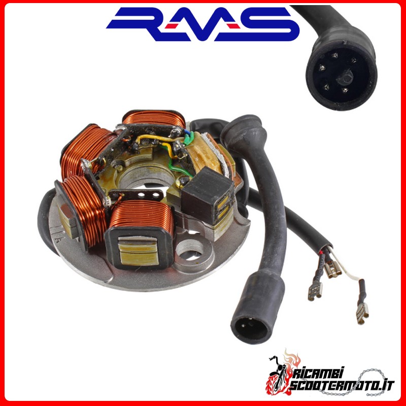 ESTATOR RMS PIAGGIO APE FL - FL2 50 1989-1995 ESTATOR RMS PIAGGIO APE FL - FL2 50 1989-1995