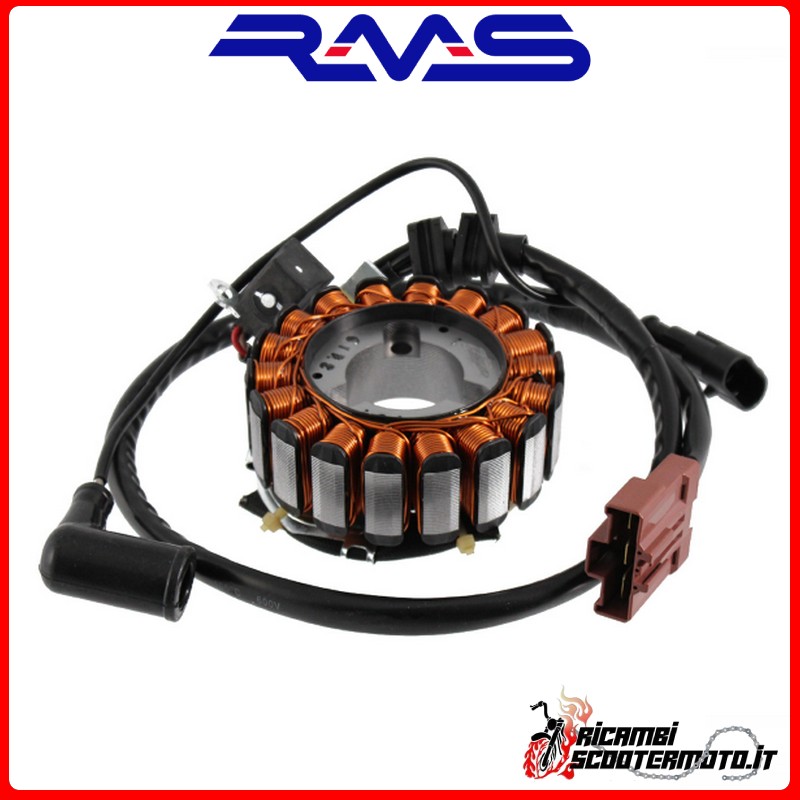 RMS STATOR DERBI GP1 LOW SEAT 250 EU3 2007-2008 RMS STATOR DERBI GP1 LOW SEAT 250 EU3 2007-2008
