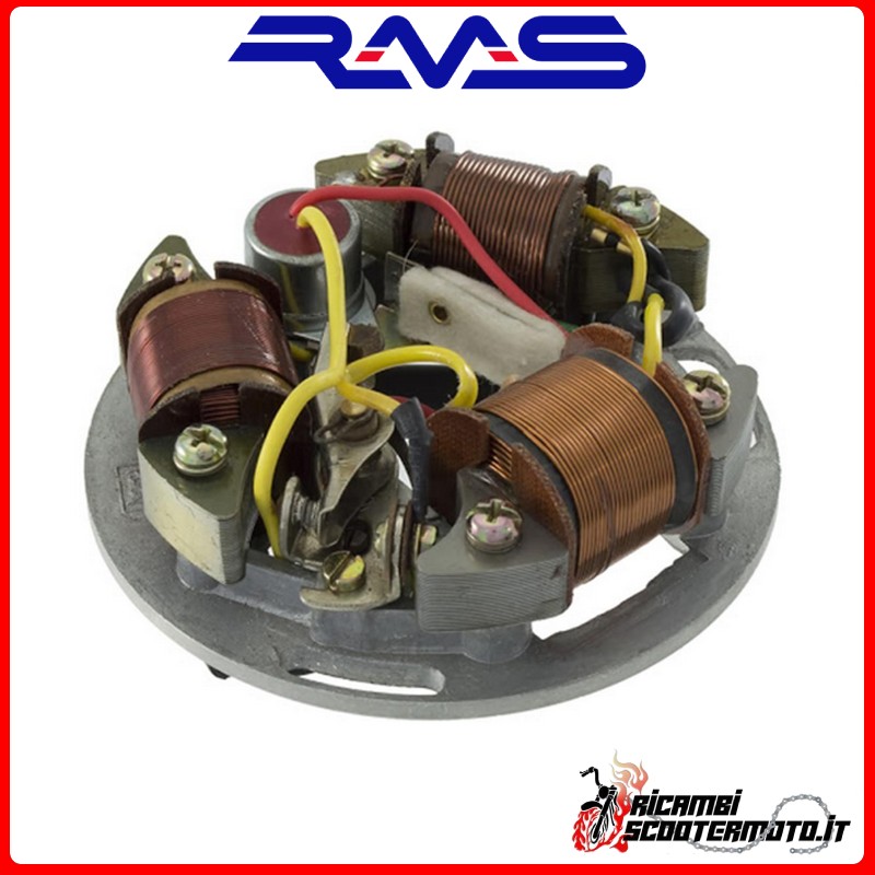 RMS STATOR PIAGGIO VESPA 125 VNB3T 1961-1962 RMS STATOR PIAGGIO VESPA 125 VNB3T 1961-1962