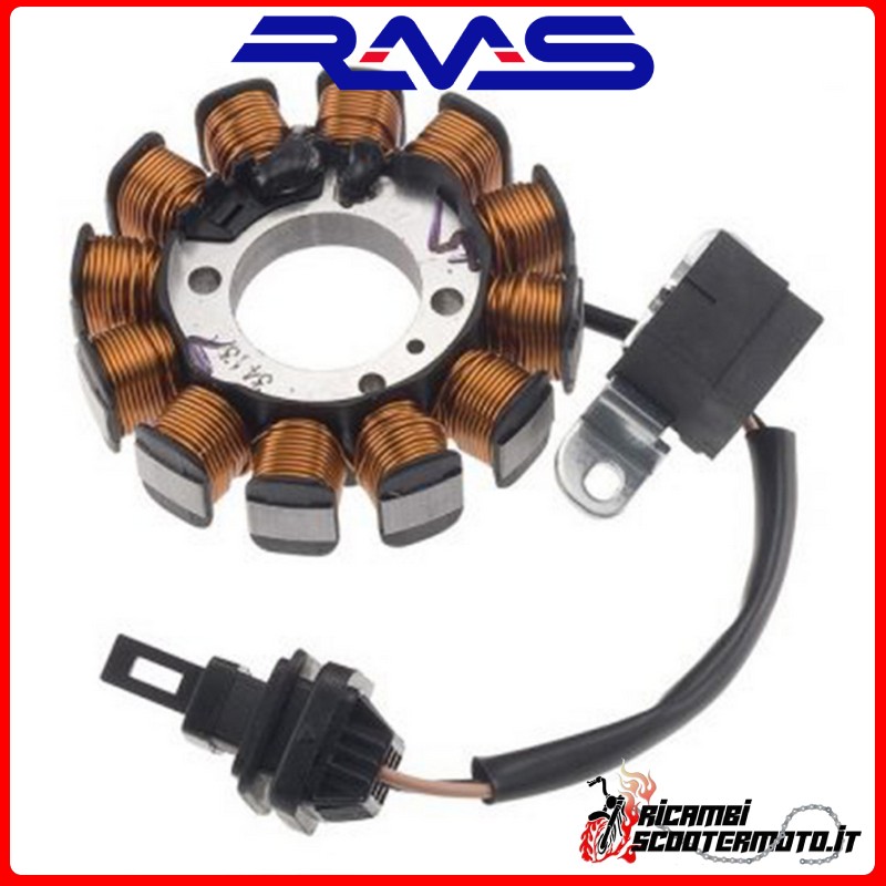 RMS STATOR APRILIA SCARABEO 4T 100 2001-2005 RMS STATOR APRILIA SCARABEO 4T 100 2001-2005