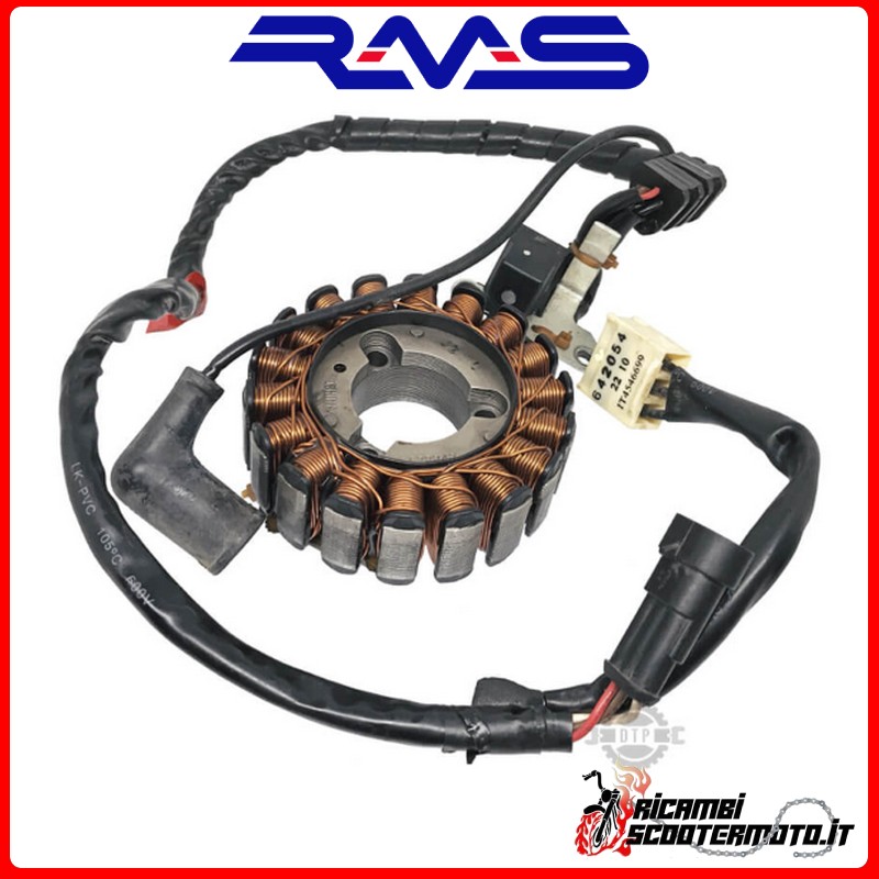 RMS STATOR PIAGGIO BEVERLY CRUISER 250 2007-2009 RMS STATOR PIAGGIO BEVERLY CRUISER 250 2007-2009