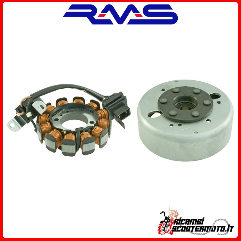 VOLANT MOTEUR COMPLET RMS PIAGGIO FLY 4T 100 2006-2014