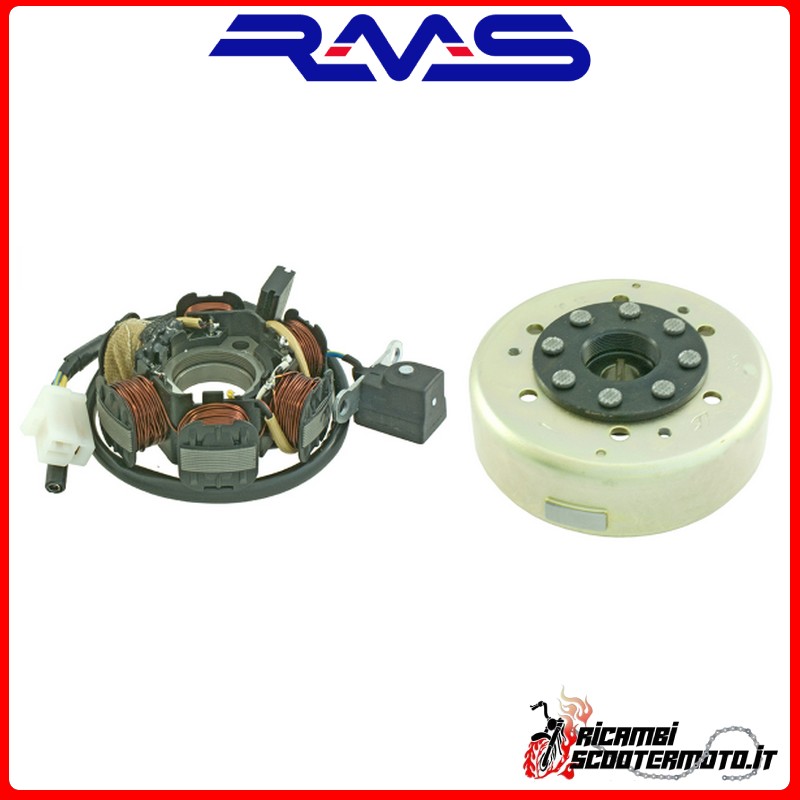 COMPLETE FLYWHEEL RMS PEUGEOT LUDIX 50 CLASSIC 1 SEATER 2004-2007