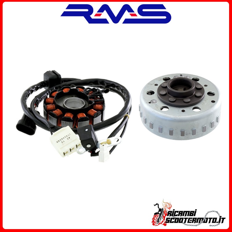 VOLANT MOTEUR COMPLET RMS PIAGGIO LIBERTY 4T 2V IE PTT - ITA 125 2012-2013