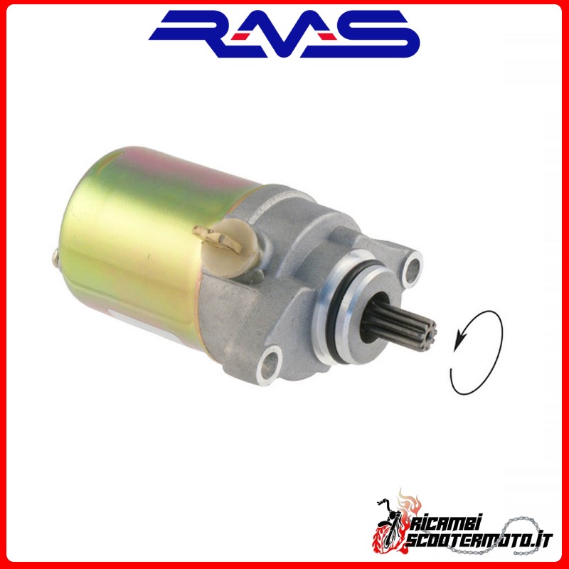 STARTER MOTOR RMS APRILIA SCARABEO MOTORE YAMAHA 100 2000