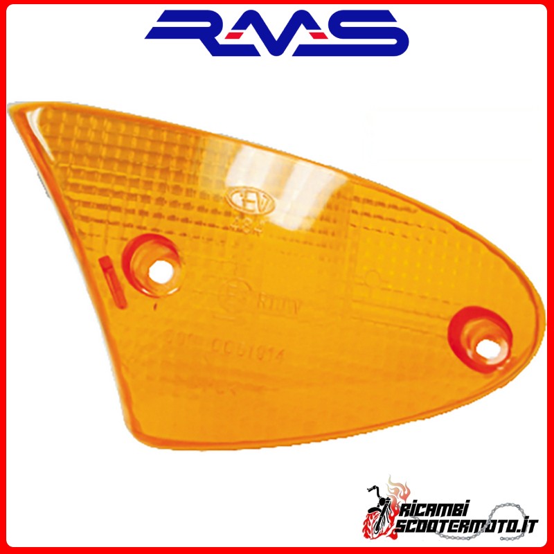 LENTE DE SEÑAL DE GIRO DELANTERA IZQUIERDA RMS APRILIA LEONARDO 125 1996-1998