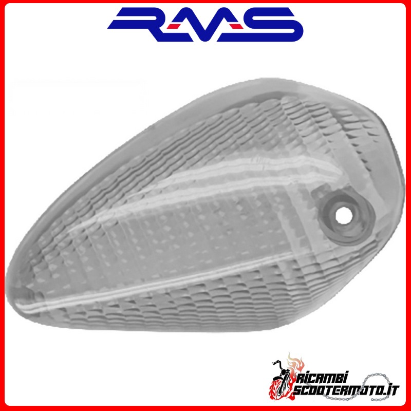 LENTILLE DE CLIGNOTANT AVANT GAUCHE RMS PIAGGIO NRG EXTREME 50 1999-2000