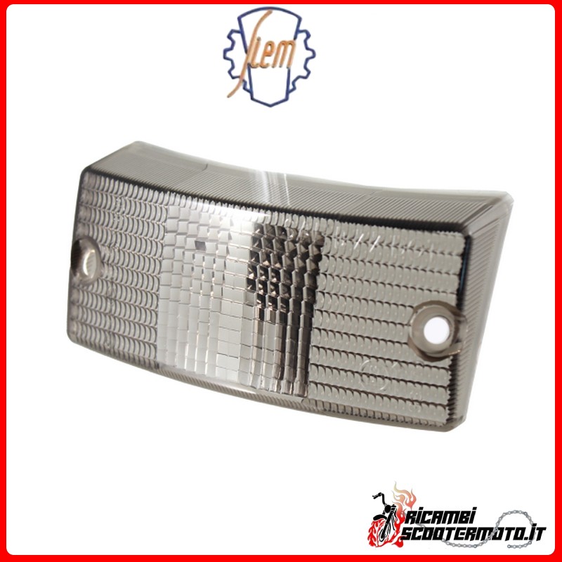 FRONT LEFT TURN SIGNAL LENS SMOKED PIAGGIO VESPA PX 125 2011-2016