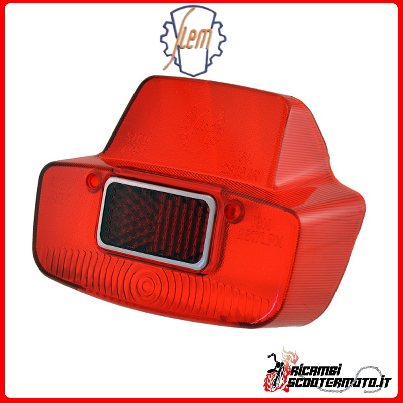 SIEM REAR LIGHT LENS PIAGGIO VESPA 125 1965-1966