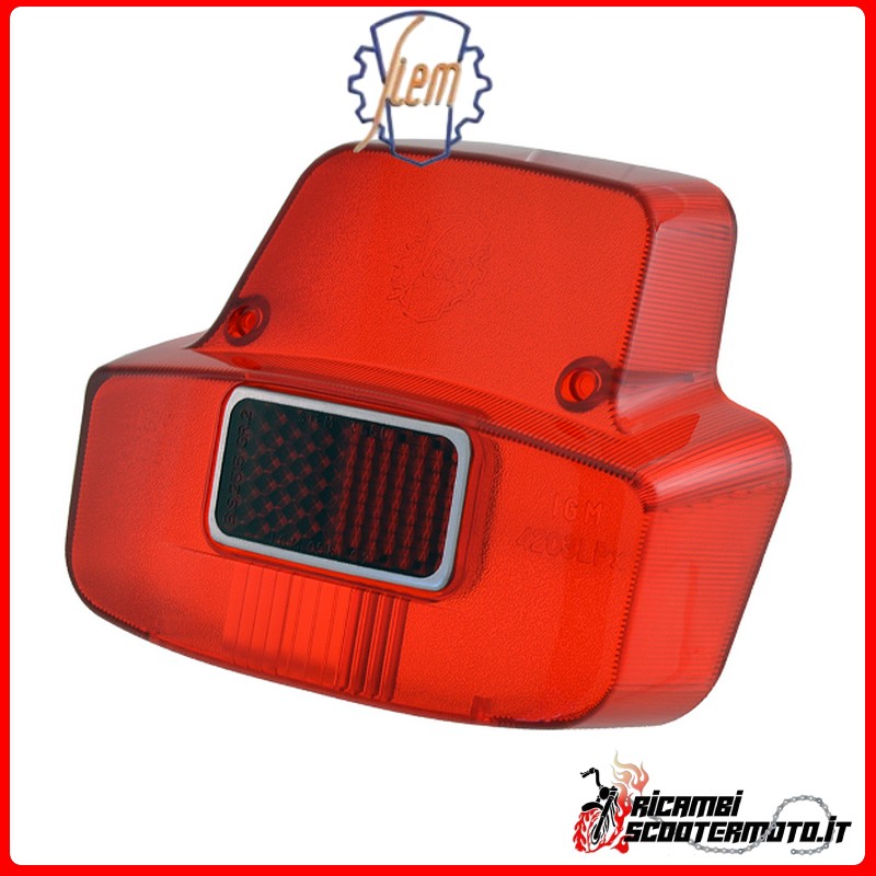 LENTE DE LUZ TRASERA SIEM PIAGGIO VESPA GT 125 1966-1973 LENTE DE LUZ TRASERA SIEM PIAGGIO VESPA GT 125 1966-1973