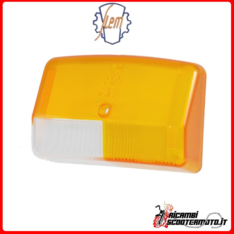 SIEM RIGHT FRONT HEADLIGHT LENS PIAGGIO APE CAR P2-P3 220 1978-1985