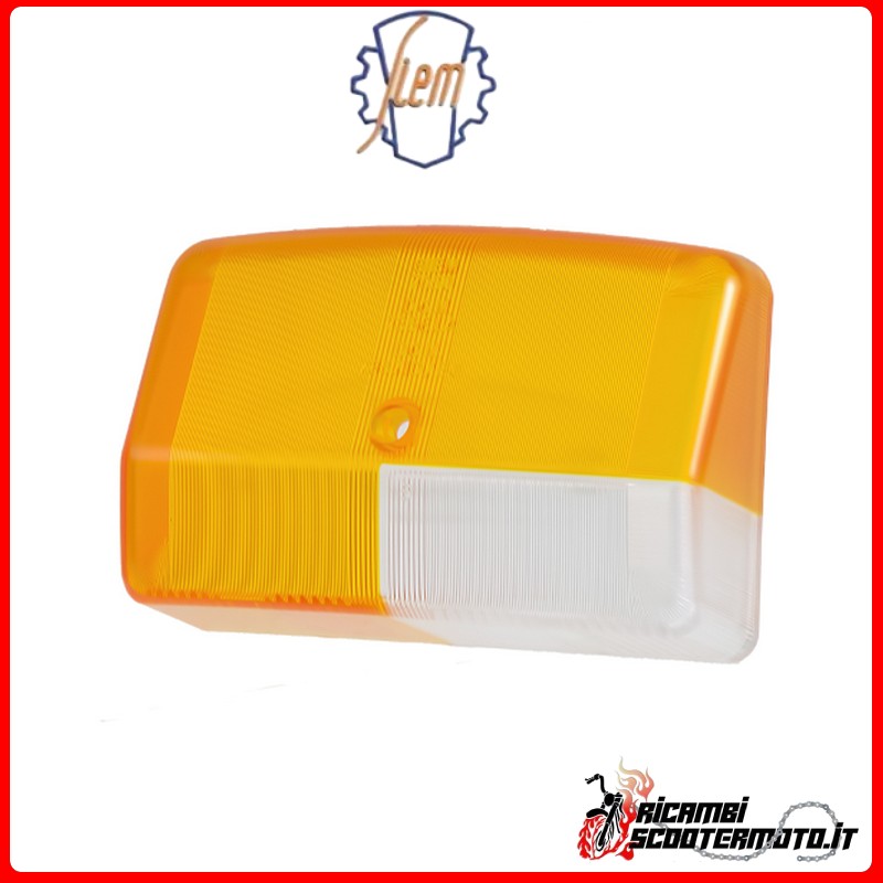 LEFT FRONT HEADLIGHT LENS SIEM PIAGGIO APE CAR P2-P3 220 1978-1985