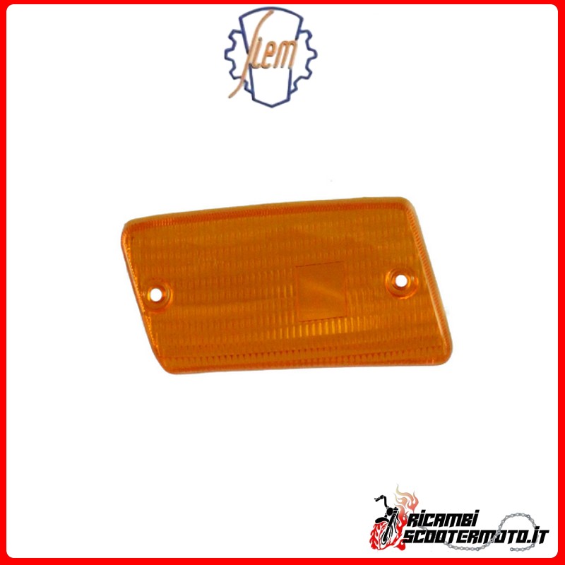 LENTE DE SEÑAL DE GIRO TRASERA DERECHA SIEM NARANJA PIAGGIO VESPA FL 125 1989-1990