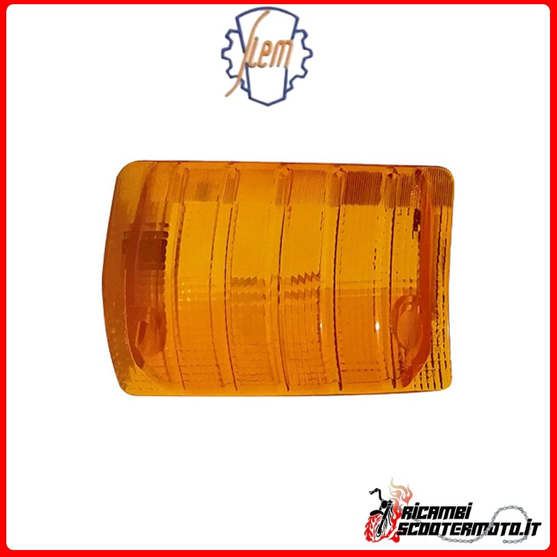 SIEM ORANGE BLINKERGLAS VORNE LINKS PIAGGIO APE TM 220 2009-2016