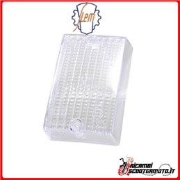 SIEM WHITE RIGHT REAR TURN SIGNAL LENS PIAGGIO VESPA PK 50 1982-1985