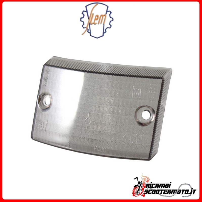 FRONT TURN SIGNAL LENS SMOKED RIGHT PIAGGIO VESPA PK 50 1982-1985