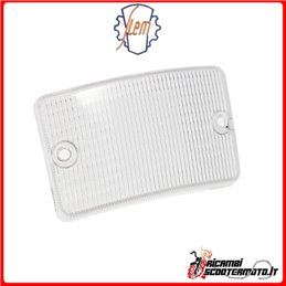 LENTE DE SEÑAL DE GIRO DELANTERA DERECHA BLANCA SIEM PIAGGIO VESPA 125 FL 1989