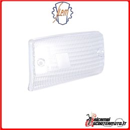 LENTE DE SEÑAL DE GIRO TRASERA IZQUIERDA BLANCA SIEM PIAGGIO VESPA 125 FL 1989