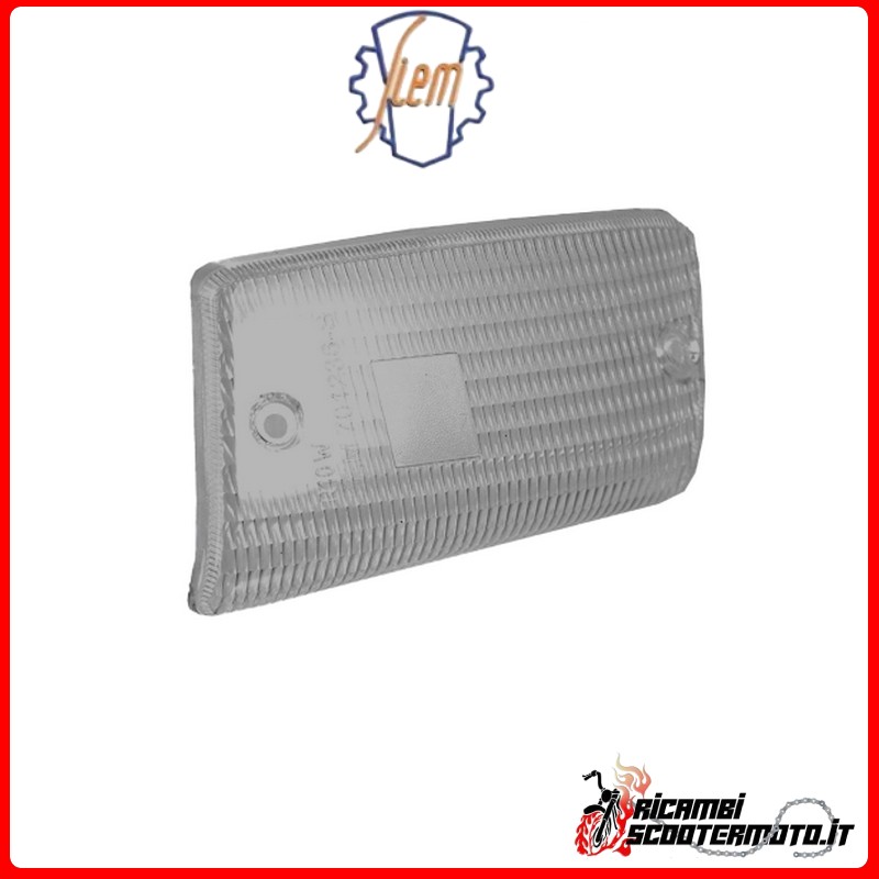 REAR RIGHT TURN SIGNAL LENS SMOKED SIEM PIAGGIO VESPA 125 FL 1989
