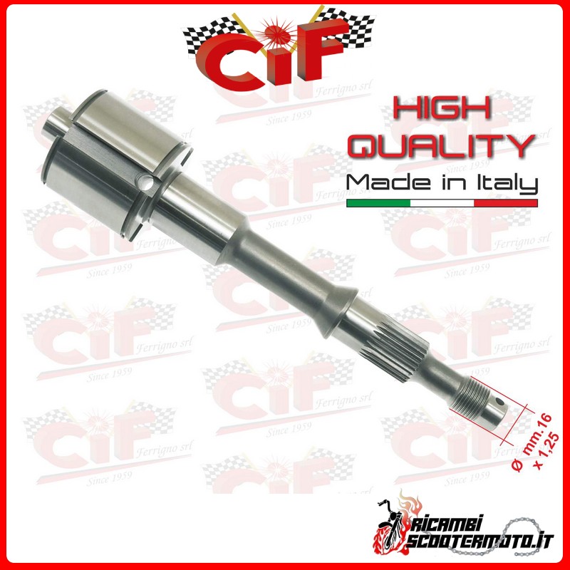 ZAHNRADWELLE PIAGGIO VESPA 50 / N 50 V5A1T 2T AC 1963-1971