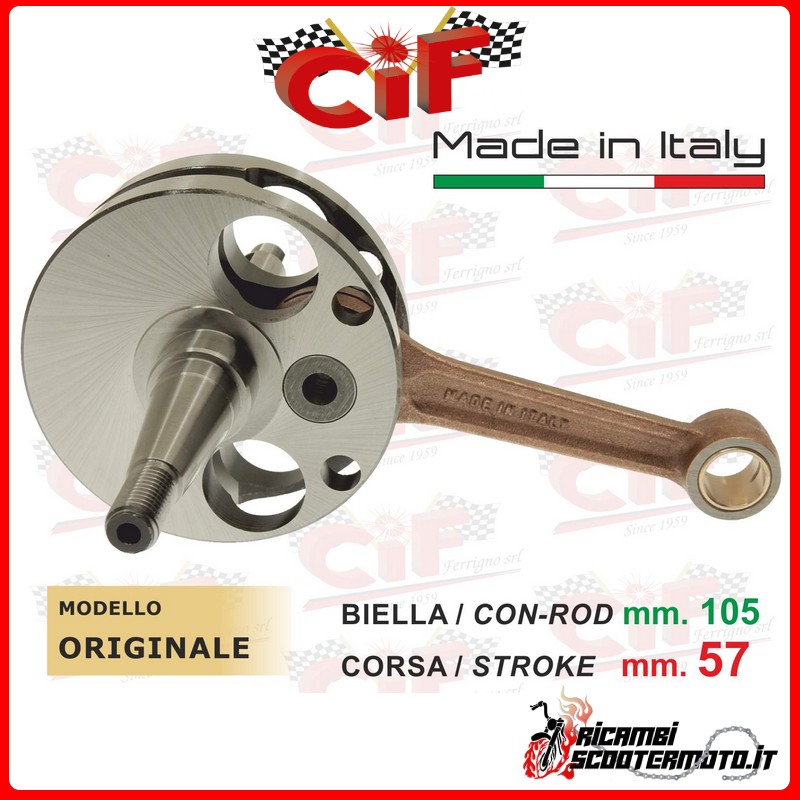 CRANKSHAFT PIAGGIO PIAGGIO VESPA VNA1T/2T 125