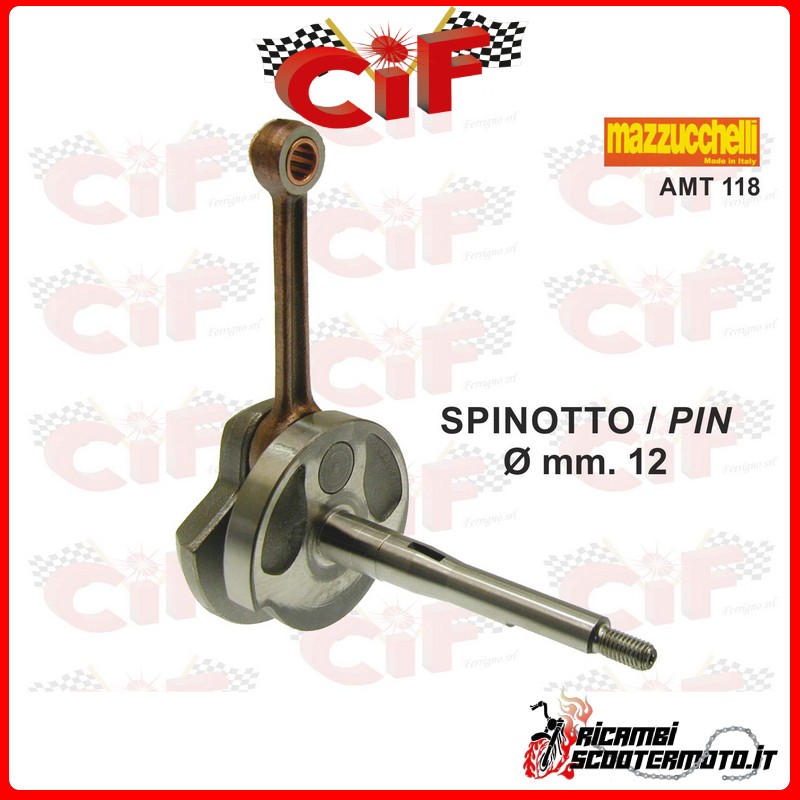 CRANKSHAFT PIAGGIO CIAO - BRAVO - SI CRANKSHAFT PIAGGIO CIAO - BRAVO - SI