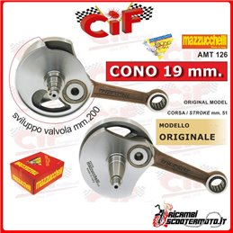 CRANKSHAFT PIAGGIO VESPA 90 90 V9A1T 2T AC 1963-1984 25001 ->