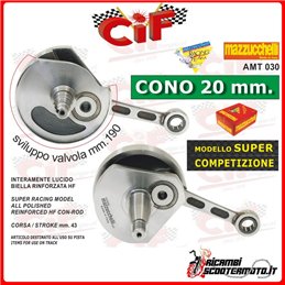 CRANKSHAFT PIAGGIO APE TM P 50 / Elestart50 TL4T 2T AC 1985-