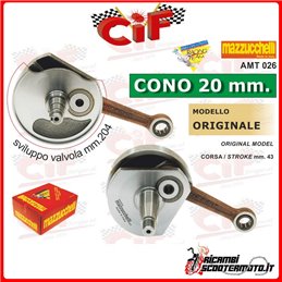 CRANKSHAFT PIAGGIO APE TM P 50 / Elestart 50 TL4T 2T AC 1985-