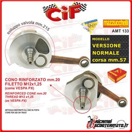CRANKSHAFT PIAGGIO VESPA GT 125