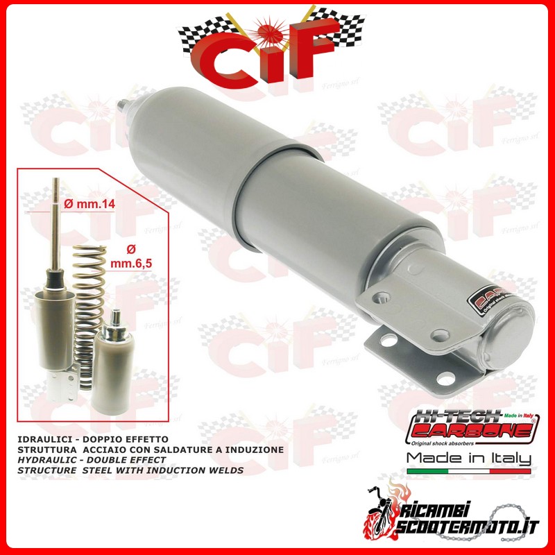 AMMORTIZZATORE ANTERIORE PIAGGIO VESPA PX125 E 1981-1983 AMMORTIZZATORE ANTERIORE PIAGGIO VESPA PX125 E 1981-1983