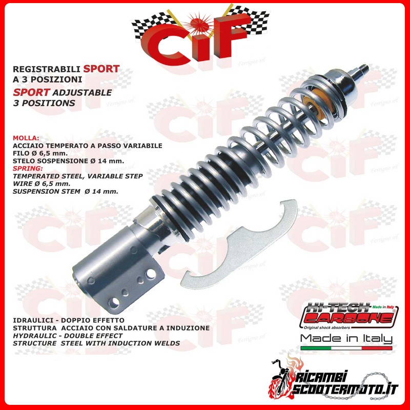 FRONT SHOCK ABSORBER PIAGGIO VESPA PX PE FRONT SHOCK ABSORBER PIAGGIO VESPA PX PE
