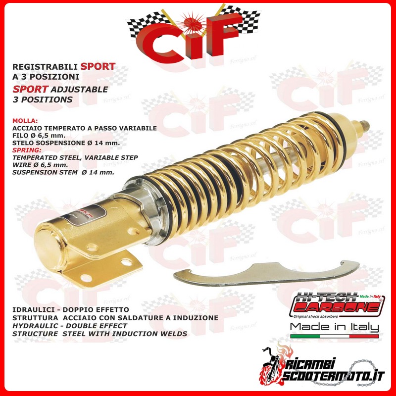 FRONT SHOCK ABSORBER PIAGGIO VESPA PXE 125 FRONT SHOCK ABSORBER PIAGGIO VESPA PXE 125