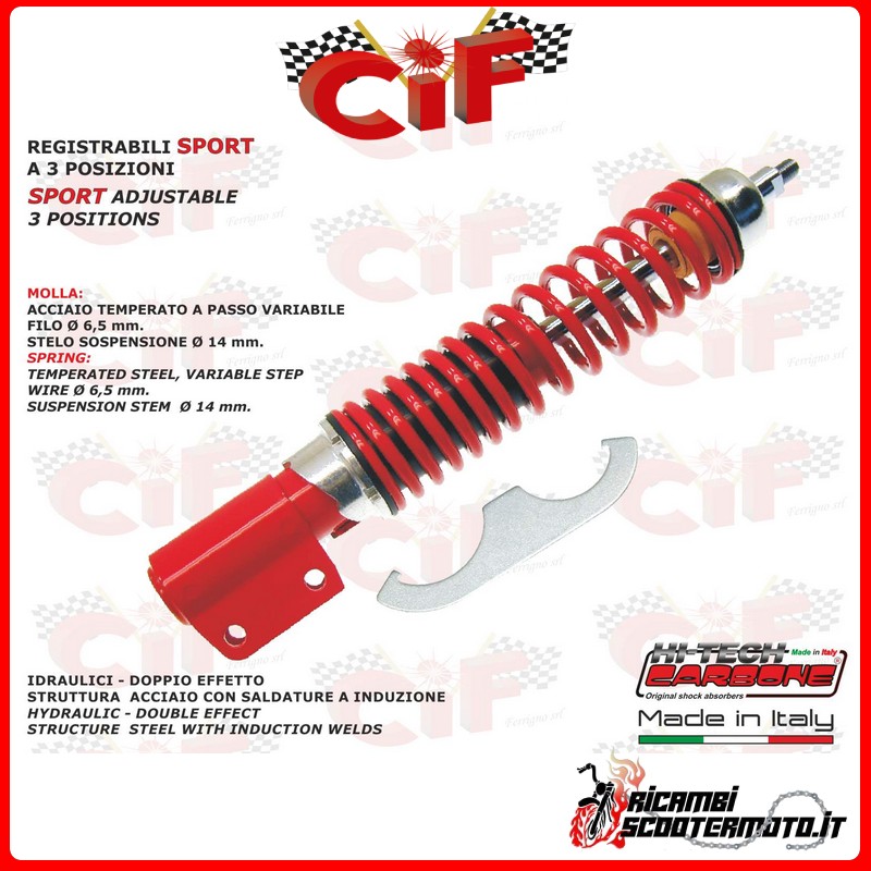 FRONT SHOCK ABSORBER PIAGGIO VESPA PX PE FRONT SHOCK ABSORBER PIAGGIO VESPA PX PE