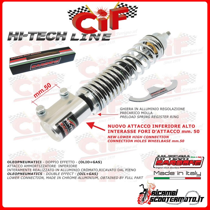 FRONT SHOCK ABSORBER PIAGGIO VESPA GTS 125 / 300  (2023)