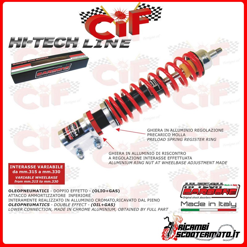 FRONT SHOCK ABSORBER PIAGGIO VESPA PX 125 FRONT SHOCK ABSORBER PIAGGIO VESPA PX 125