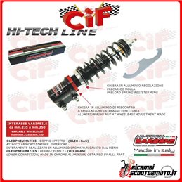 FRONT SHOCK ABSORBER PIAGGIO VESPA PK 125