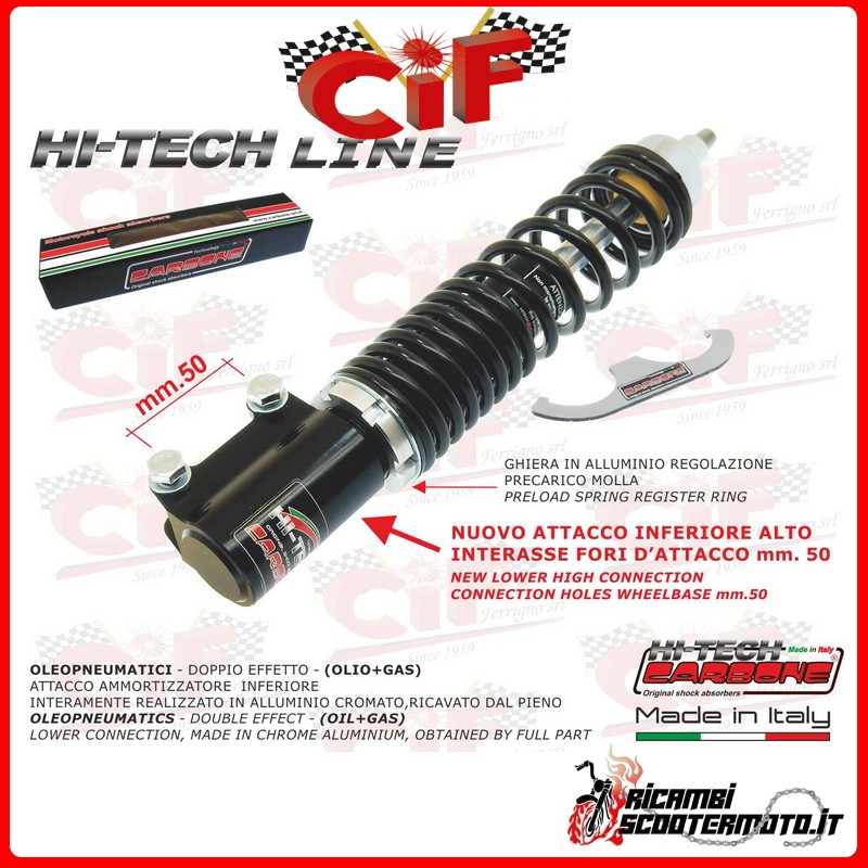 FRONT SHOCK ABSORBER PIAGGIO VESPA GTS 125 / 300 (2023) FRONT SHOCK ABSORBER PIAGGIO VESPA GTS 125 / 300 (2023)
