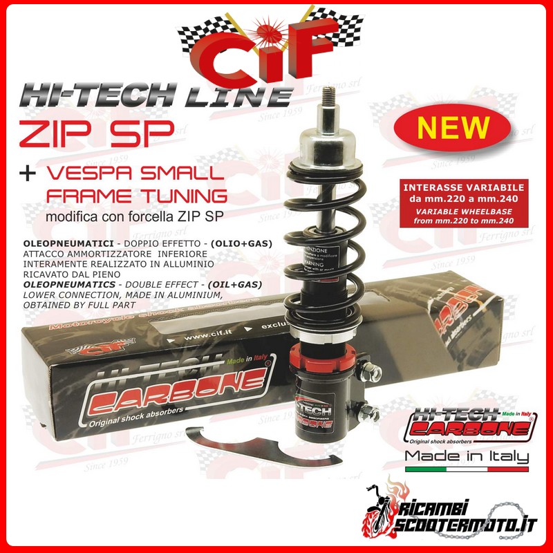 FRONT SHOCK ABSORBER PIAGGIO ZIP SP