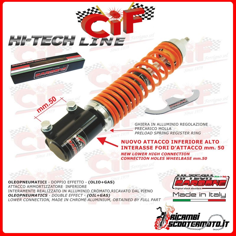 FRONT SHOCK ABSORBER PIAGGIO VESPA GTS 125 / 300 (2023) FRONT SHOCK ABSORBER PIAGGIO VESPA GTS 125 / 300 (2023)