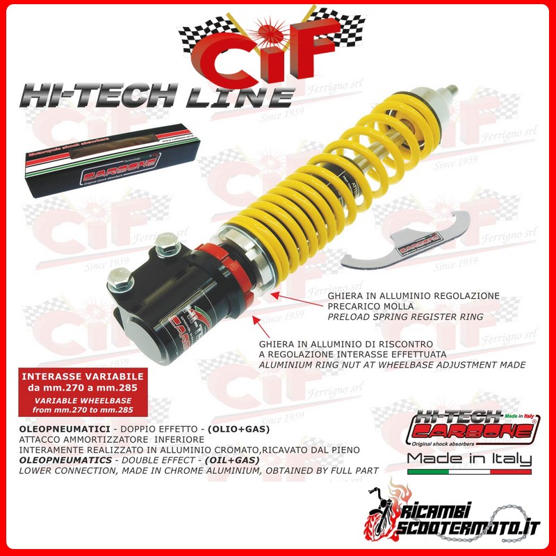 FRONT SHOCK ABSORBER PIAGGIO VESPA GT/GTV 125-200
