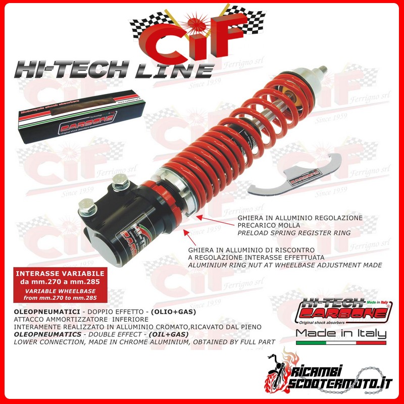 FRONT SHOCK ABSORBER PIAGGIO VESPA GT/GTV 125-200